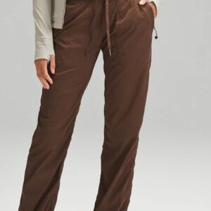 Lululemon mid rise dance studio pants Java